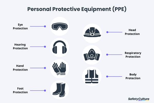 Personal Protective Equipment (PPE) Used in the Laboratory