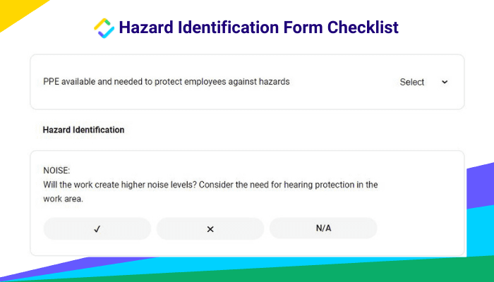 Hazard identification checklist